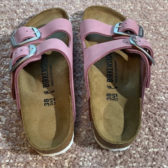 Birkenstock Arizona Big Buckle Nubuck Leather - Picture 6 of 7